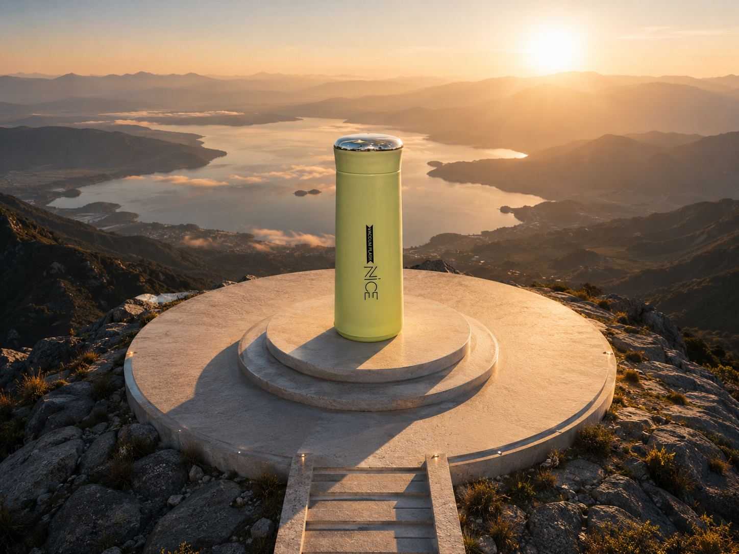 Aerial Products Establishing Shot — AI prompt preview